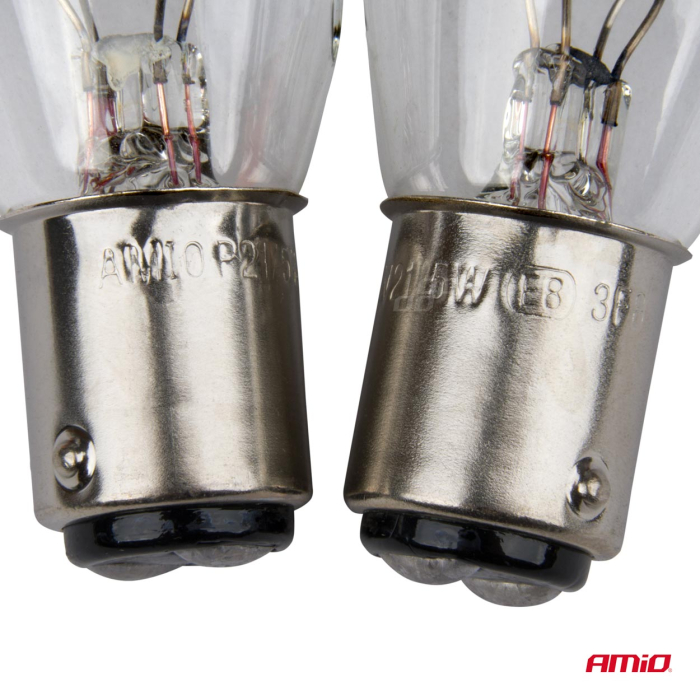 Set 2 becuri cu halogen soclu P21 5W BAY15D 12V iluminare eficienta - IoArtify.ro [3]