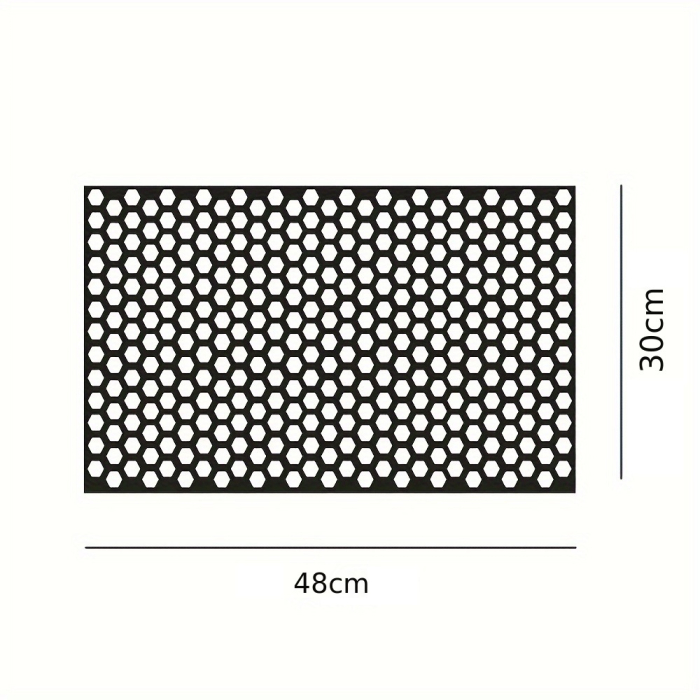 Set 2 Folii Autoadezive Decupate pentru Decorarea Stopurilor Auto, Culoare Negru Mat, Dimensiune 2x48x30cm [6]