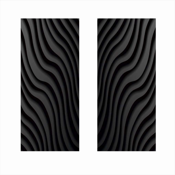 Set 2 stickere decorative pentru stalpii usilor print autoadeziv de inalta rezolutie 2 buc x 50 x 22 cm cod AVX-SSU-07 - IoArtify.ro [2]