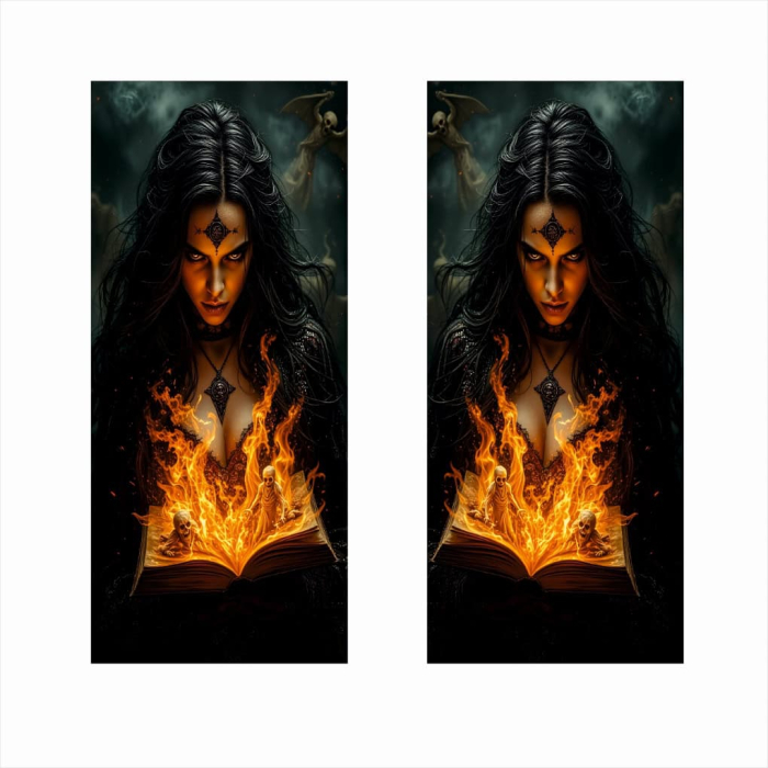 Set 2 stickere decorative pentru stalpii usilor print autoadeziv de inalta rezolutie 2 buc x 50 x 22 cm cod AVX-SSU-12 – IoArtify.ro [2]