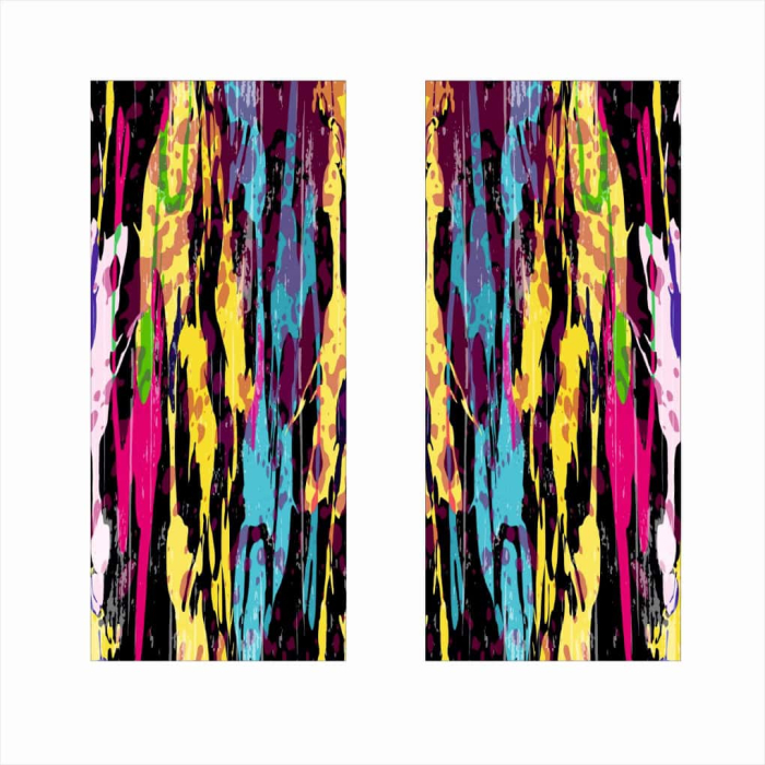 Set 2 stickere decorative pentru stalpii usilor print autoadeziv de inalta rezolutie 2 buc x 50 x 22 cm cod AVX-SSU-19 - IoArtify.ro [2]