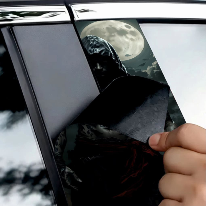 Set 2 stickere decorative pentru stalpii usilor print autoadeziv de inalta rezolutie 2 buc x 50 x 22 cm cod AVX-SSU-27 – IoArtify.ro [3]