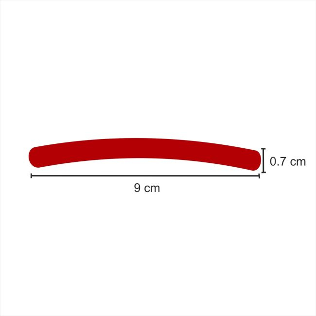 Set 20 Elemente Reflectorizante "Wheel Arch" Roșu pentru Autoturisme, Biciclete și Motociclete [3]