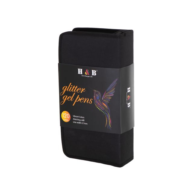 Set 242 piese Pixuri cu gel multicolor rezerve carte de colorat penar culori vibrante – IoArtify.ro [9]