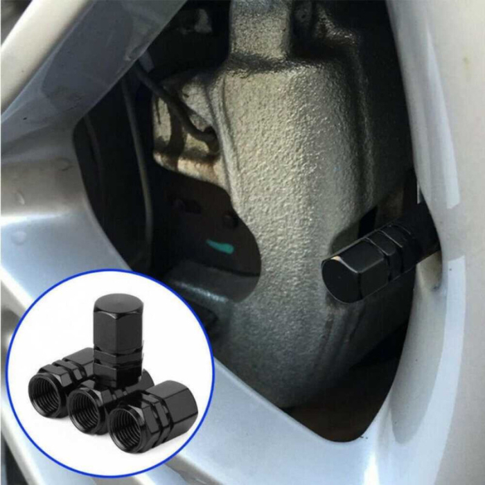 Set 4 Capace Hexagonale pentru Valve Auto din Aluminiu 1.8 cm Albastru si Perie SoftTouch cu Fire din Nylon si Manger Ergonomic – IoArtify.ro [3]