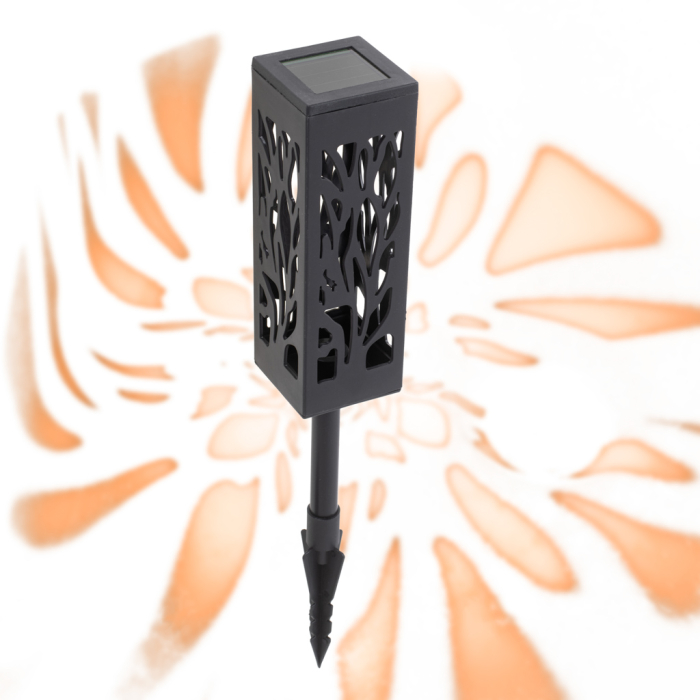 Set 4 lampi solare de gradina cu picior tip Lampion cu LED cu iluminare economica – IoArtify.ro [8]