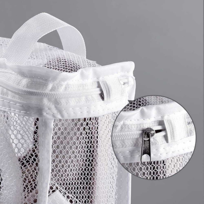 Set 4 Saculeti pentru Spalarea si Uscarea Incaltamintei si a Hainelor de Dimensiuni Mici Poliester 28 x 27 cm Alb - IoArtify.ro [7]