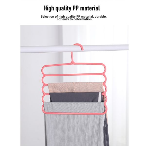 Set 4 umerase multifunctionale din plastic cu 5 pozitii 31 x 31 cm Maro – IoArtify.ro [3]