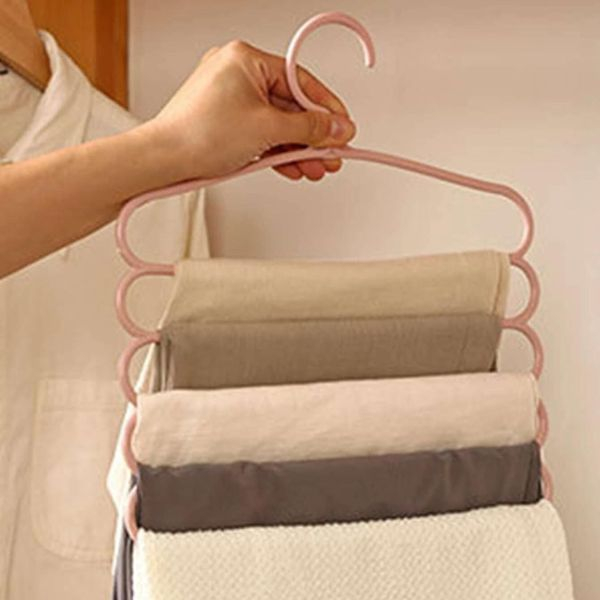 Set 4 umerase multifunctionale din plastic cu 5 pozitii 31 x 31 cm Maro – IoArtify.ro [4]