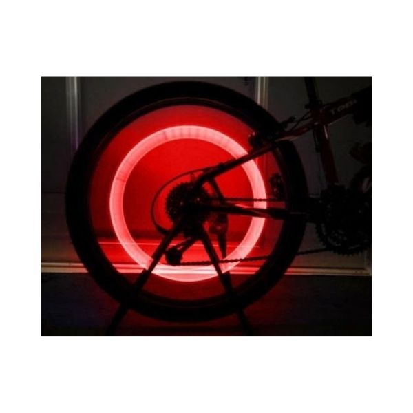 Set 5 buc Lumini ambientale LED cu 3 moduri de iluminare pentru spite Bicicleta Rosu cu autonomie 10 ore – IoArtify.ro [4]