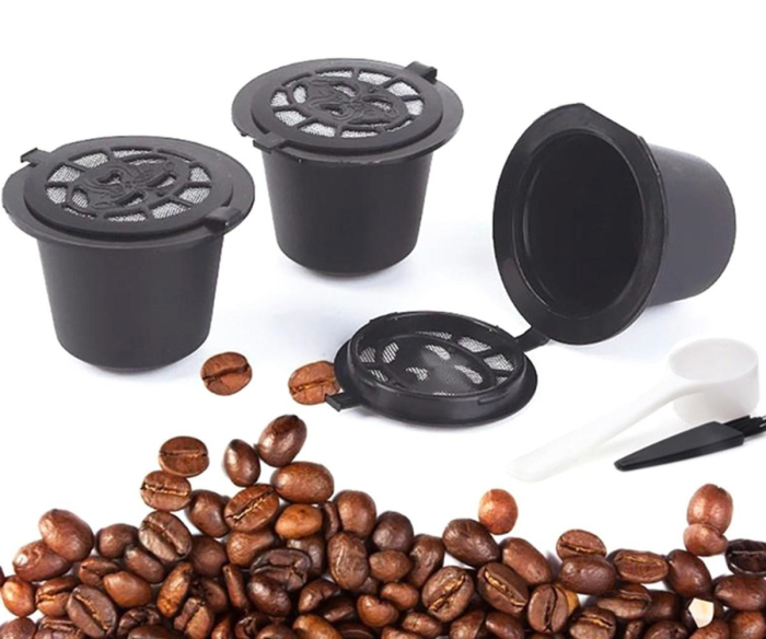 Set 5 capsule reutilizabile pentru Aparatele de Cafea Nespresso capacitate 5 grame – IoArtify.ro [2]