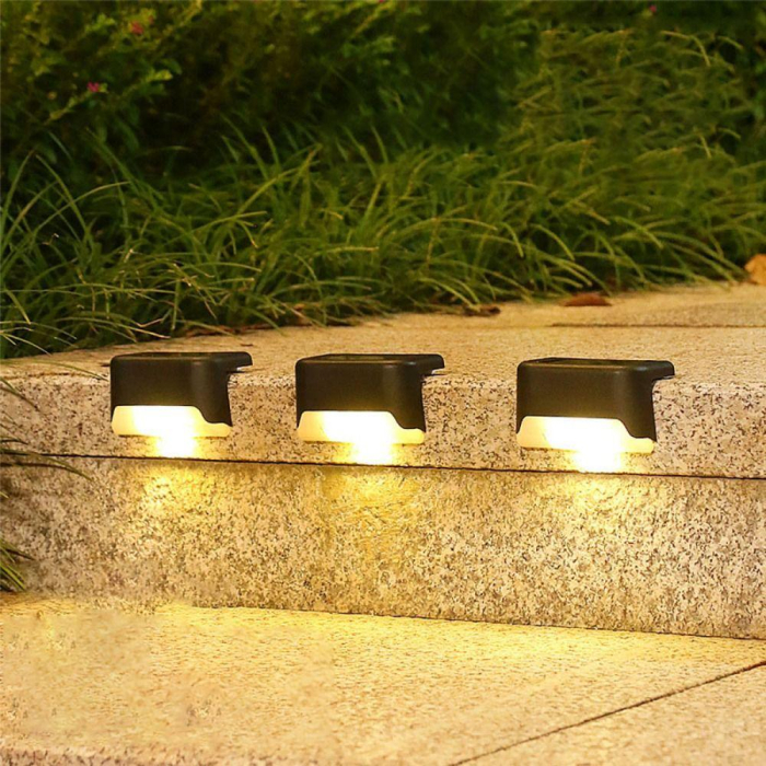 Set 8 Lampi solare LED pentru iluminat scari exterioare cu senzor crepuscular autonomie 8 ore - IoArtify.ro [4]