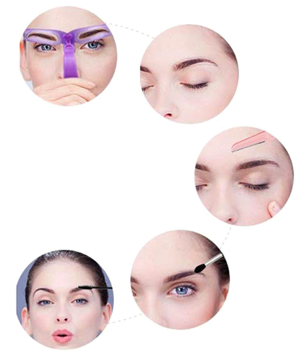 Set 8 sabloane profesionale pentru modelare sprancene cu design ergonomic – IoArtify.ro [6]