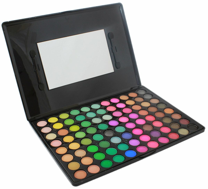 Set 88 de culori machiaj de inalta calitate finisaj mat si lucios in cutie eleganta cu oglinda culoare neagra – IoArtify.ro [2]