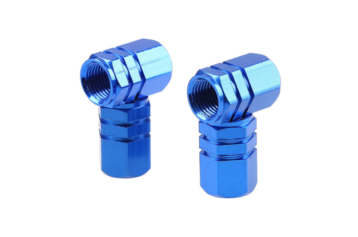 Set capacele auto pentru ventil hexagon albastru 4 buc dimensiune standard – IoArtify.ro [3]