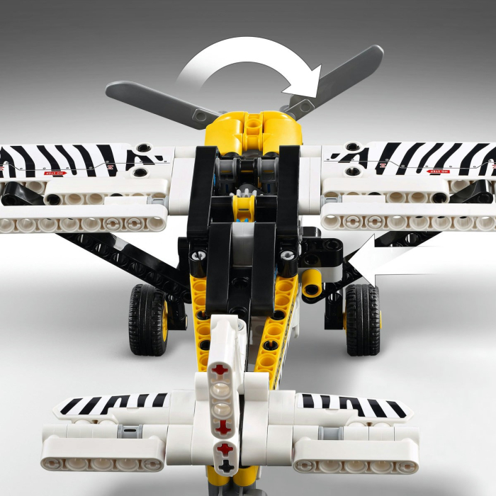 Lego Technic Avion pentru Zone Greu Accesibile 42198 cu motor cu piston - IoArtify.ro [6]