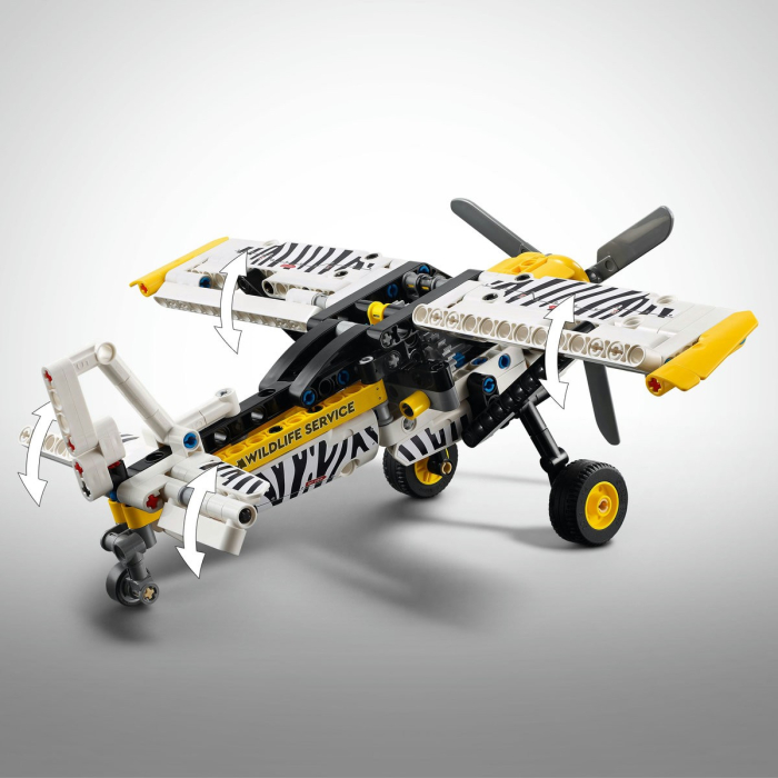 Lego Technic Avion pentru Zone Greu Accesibile 42198 cu motor cu piston - IoArtify.ro [7]