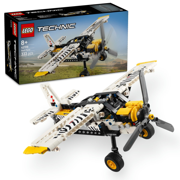 Lego Technic Avion pentru Zone Greu Accesibile 42198 cu motor cu piston - IoArtify.ro [9]