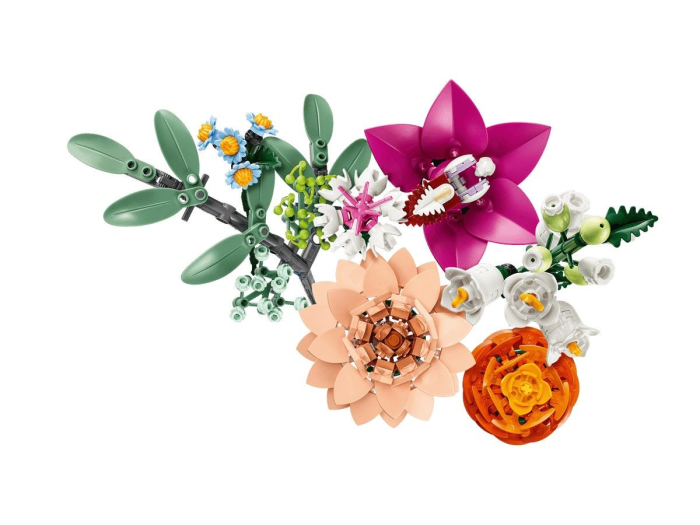Lego Botanicals Buchet de Flori Roz 10342 set 380 piese - IoArtify.ro [10]