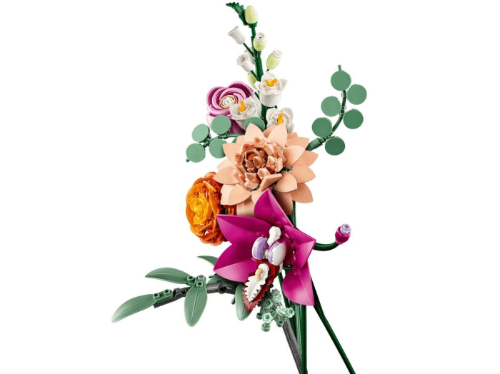 Lego Botanicals Buchet de Flori Roz 10342 set 380 piese - IoArtify.ro [4]