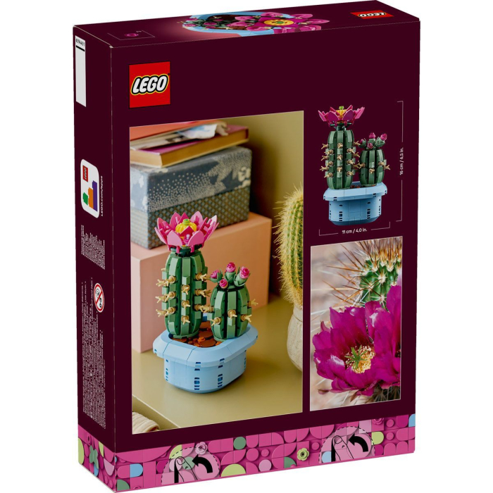 Lego Botanicals Cactus Inflorit 11509 set 294 piese cu detalii realiste - IoArtify.ro [10]