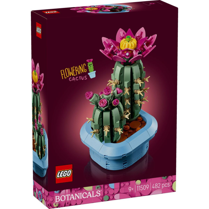 Lego Botanicals Cactus Inflorit 11509 set 294 piese cu detalii realiste - IoArtify.ro [2]