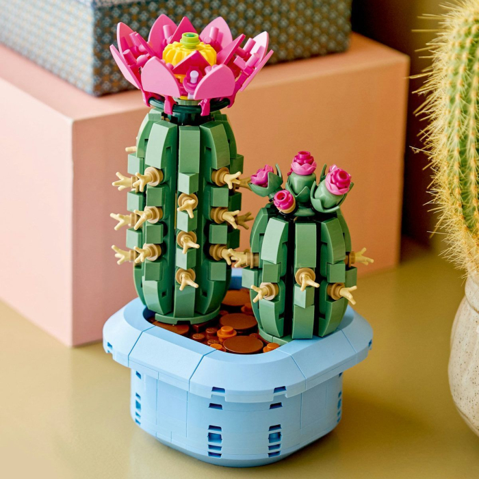 Lego Botanicals Cactus Inflorit 11509 set 294 piese cu detalii realiste - IoArtify.ro [8]