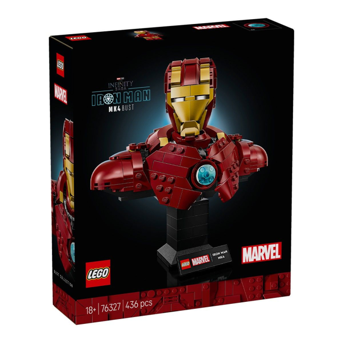 Lego Super Heroes Bust Iron Man 76327 set 480 piese constructie detaliata - IoArtify.ro [2]