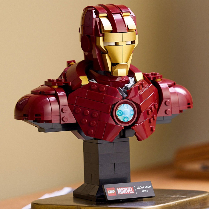 Lego Super Heroes Bust Iron Man 76327 set 480 piese constructie detaliata - IoArtify.ro [8]