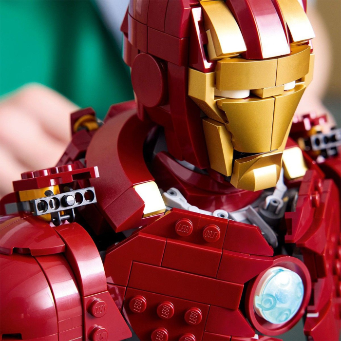 Lego Super Heroes Bust Iron Man 76327 set 480 piese constructie detaliata - IoArtify.ro [5]