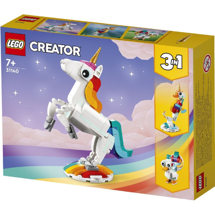 Lego Creator Unicorn Magic 31140 set construcție 3 în 1 - IoArtify.ro [5]