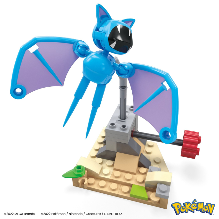 Pokemon Mega Set de Constructie Zborul de Noapte al Zubat 350 piese - IoArtify.ro [2]