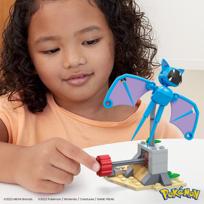 Pokemon Mega Set de Constructie Zborul de Noapte al Zubat 350 piese - IoArtify.ro [3]