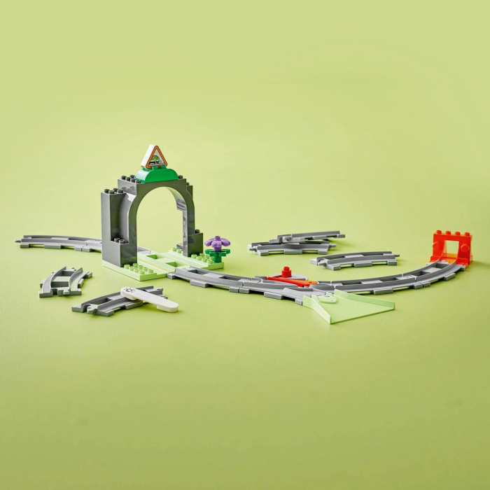 Lego Duplo Set de Extindere Tunel cu Sine de Cale Ferata 10425 cu 14 piese - IoArtify.ro [9]