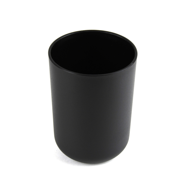 Set Elegant pentru baie format din 6 piese ABS și lemn culoare negru maro cu finisaj mat - IoArtify.ro [4]