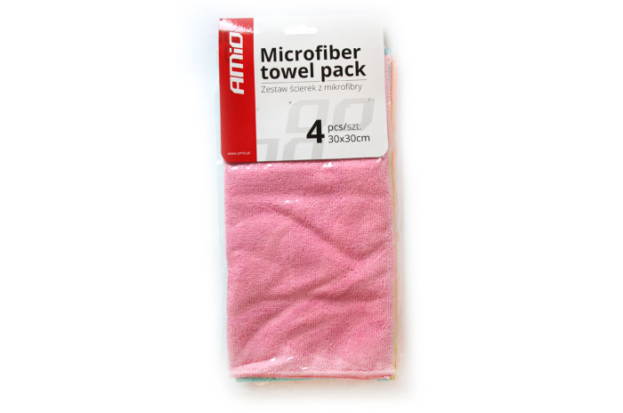 Set lavete microfibre 4 buc 30x30 cm absorbante și rezistente la spălare cwash-02 – IoArtify.ro [2]