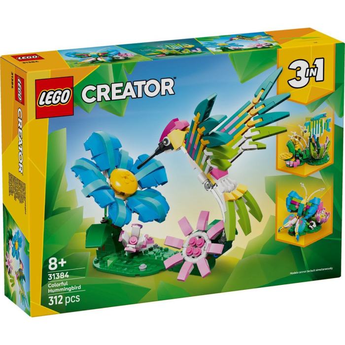 Lego Creator Animale Salbatice Colibri Colorat 31384 set construcție 213 piese - IoArtify.ro [2]