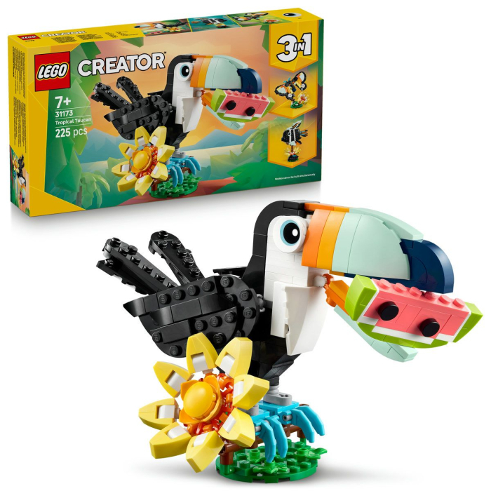 Lego Creator Animale Salbatice Tucan Tropical 31173 set constructie 213 piese - IoArtify.ro [9]