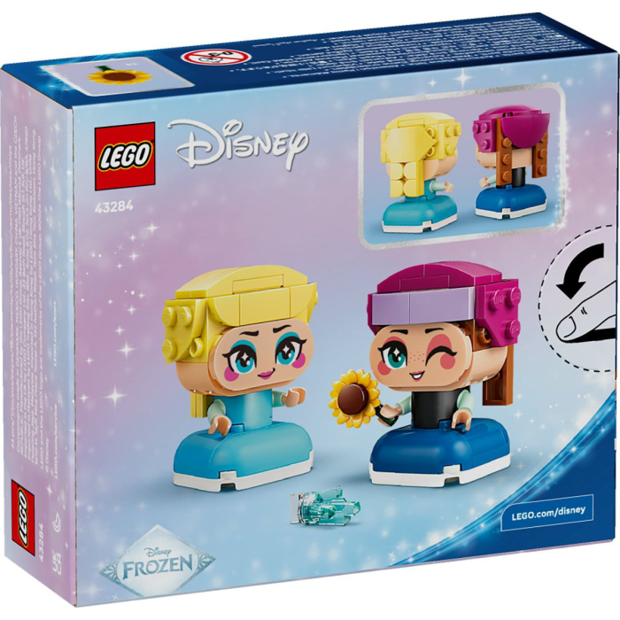 Lego Disney Frozen Miniprintesele Anna si Elsa 43284 set constructie 150 piese - IoArtify.ro [6]