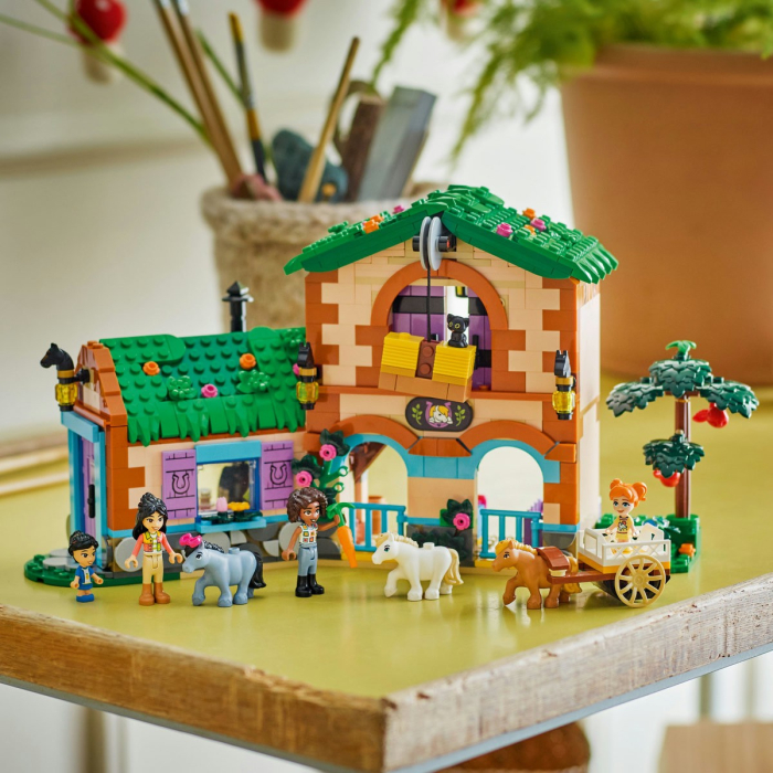 Lego Friends Ferma si Grajd pentru Ponei 42654 set constructie 499 piese - IoArtify.ro [5]