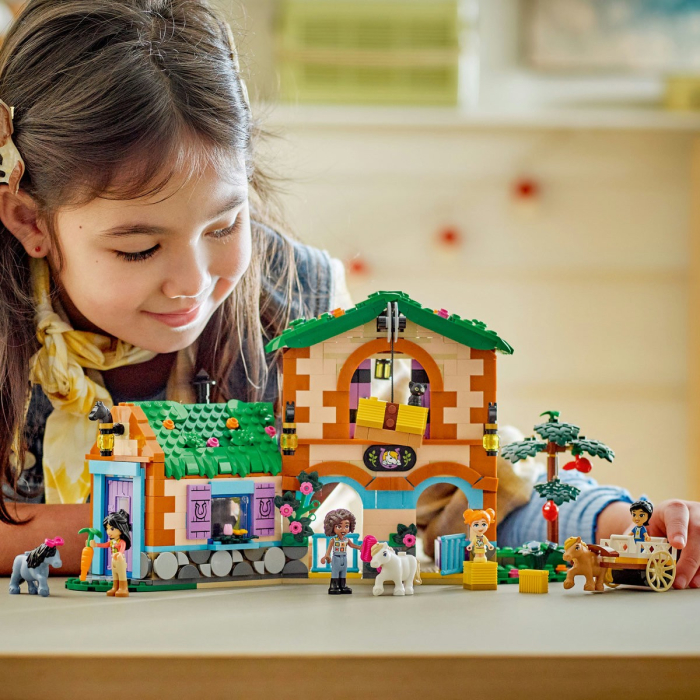 Lego Friends Ferma si Grajd pentru Ponei 42654 set constructie 499 piese - IoArtify.ro [4]