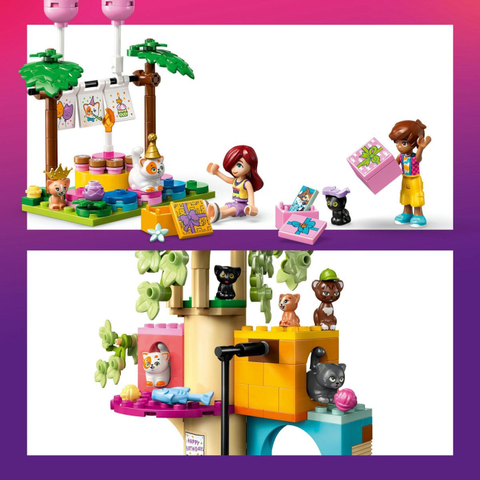 Lego Friends Petrecere de Ziua de Nastere a Pisicii si Casuta in Copac 42666 Set 297 Piese - IoArtify.ro [9]
