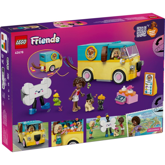 Lego Friends Furgoneta cu Accesorii pentru Animale de Companie 42678 set 258 piese - IoArtify.ro [10]