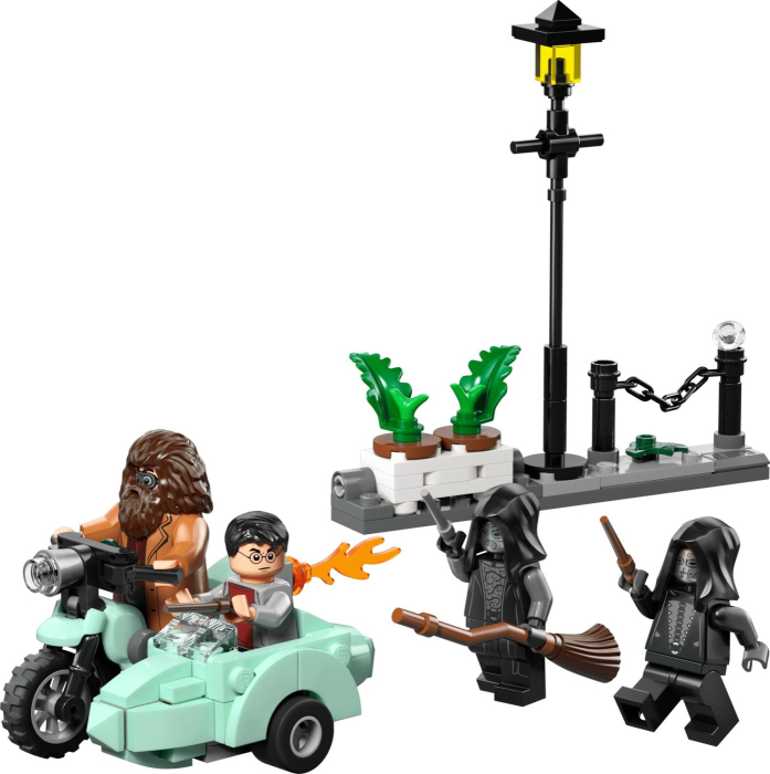 Lego Harry Potter Hagrid si Harry in Fuga de pe Aleea Boschetelor 76459 set 377 piese - IoArtify.ro [4]