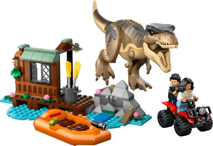 Lego Jurassic World Renasterea Evadare pe Rau din Calea unui T Rex 76975 set 335 piese - IoArtify.ro [3]