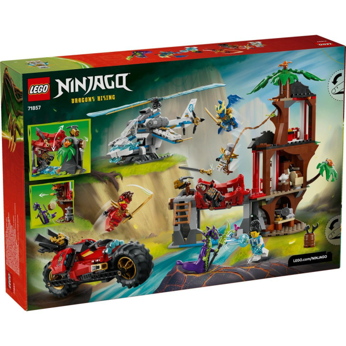 Lego Ninjago Lupta la Casa din Copac cu Vehicule Ninja 71857 Set 610 Piese - IoArtify.ro [10]