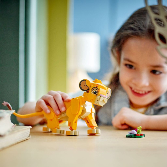 Lego Disney Puiul Simba Regele Leu 43243 set constructie 59 piese - IoArtify.ro [3]
