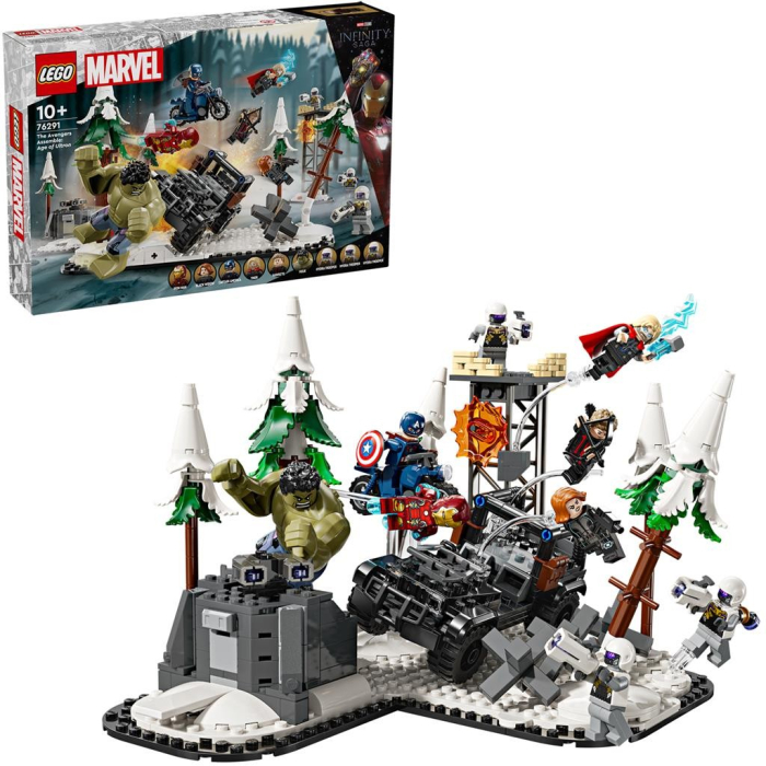 Lego Marvel Razbunatorii Reuniti Sub Semnul Lui Ultron 76291 Set 878 Piese - IoArtify.ro [6]