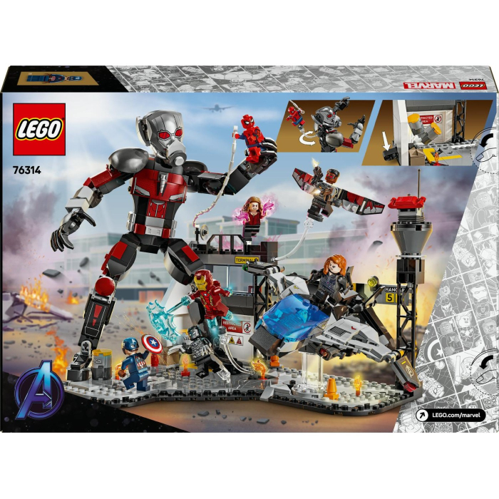 Lego Super Heroes Batalia din Captain America Civil War 76314 set 570 piese - IoArtify.ro [10]