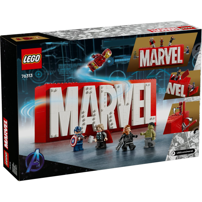 Lego Super Heroes Sigla si Minifigurine Marvel 76313 set 236 piese - IoArtify.ro [8]
